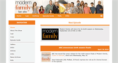 Desktop Screenshot of modern-family.tv